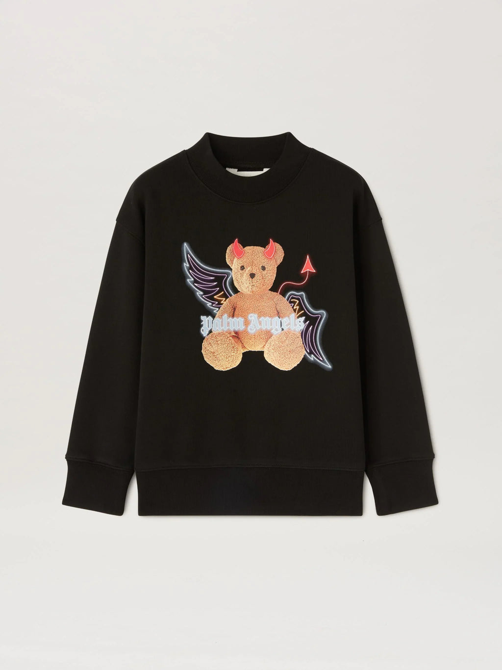 PALM ANGELS Bear Devil Crewneck Kids Apparel