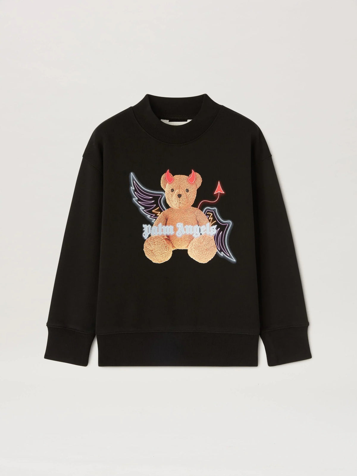 PALM ANGELS Bear Devil Crewneck Kids Apparel