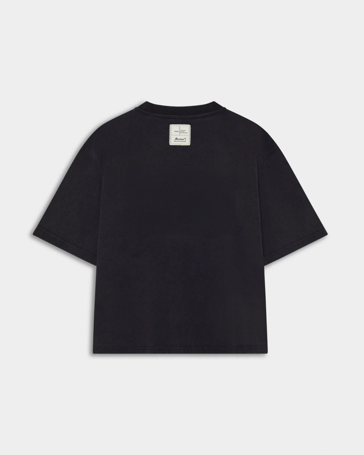 PALM BLACK BOXY TEE