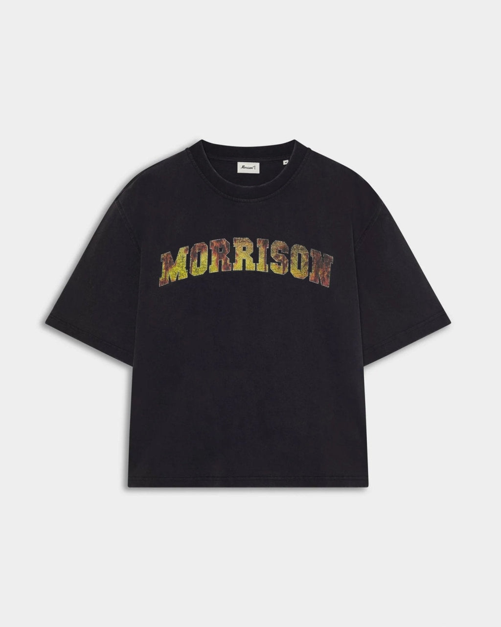 PALM BLACK BOXY TEE