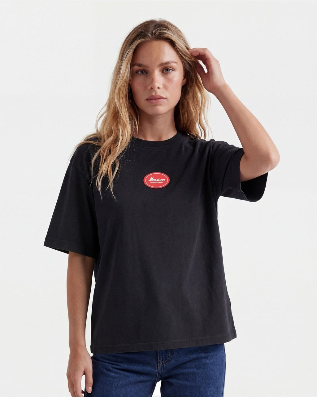 PATCH BLACK BOXY TEE