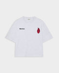 PEACH GREY BOXY TEE