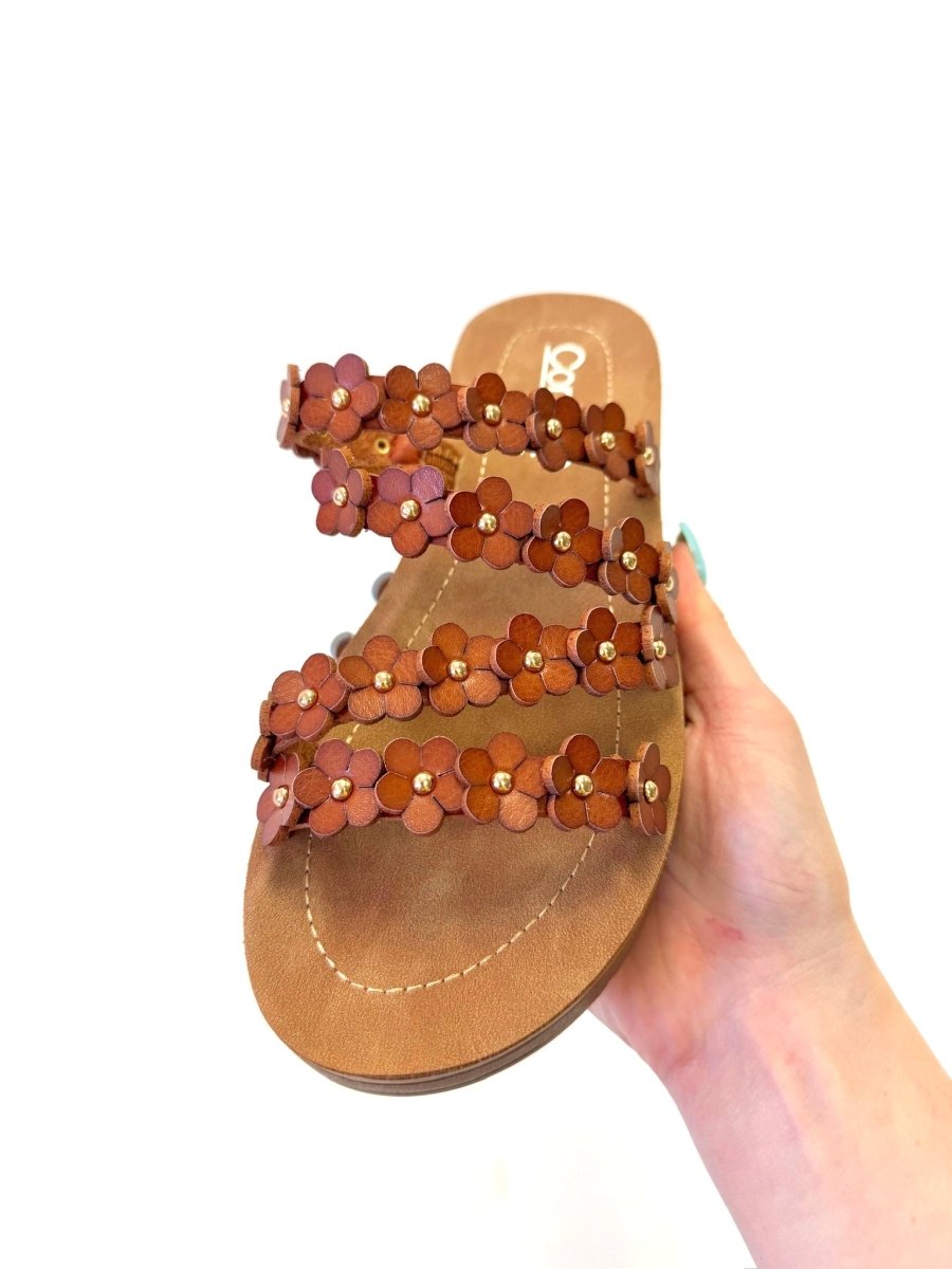 Corky's Cognac Garden Party Sandals