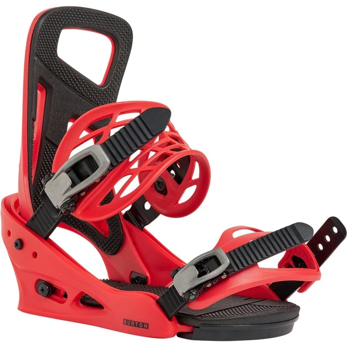 Burton Men's Freestyle Snowboard Bindings 2027 (Geranium Red)