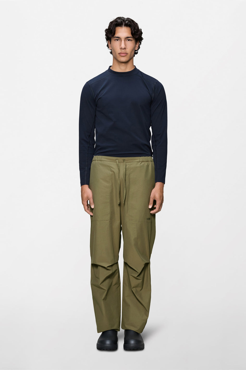 Light Woven Pants Wide