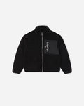 LANVIN Sherpa Jacket With Logo Pocket Kids Apparel