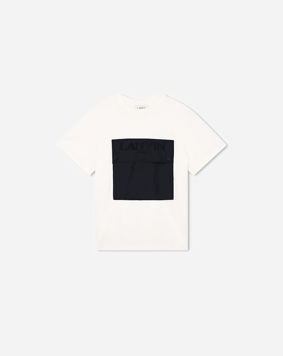 LANVIN T-Shirt Large Pocket Kids Apparel