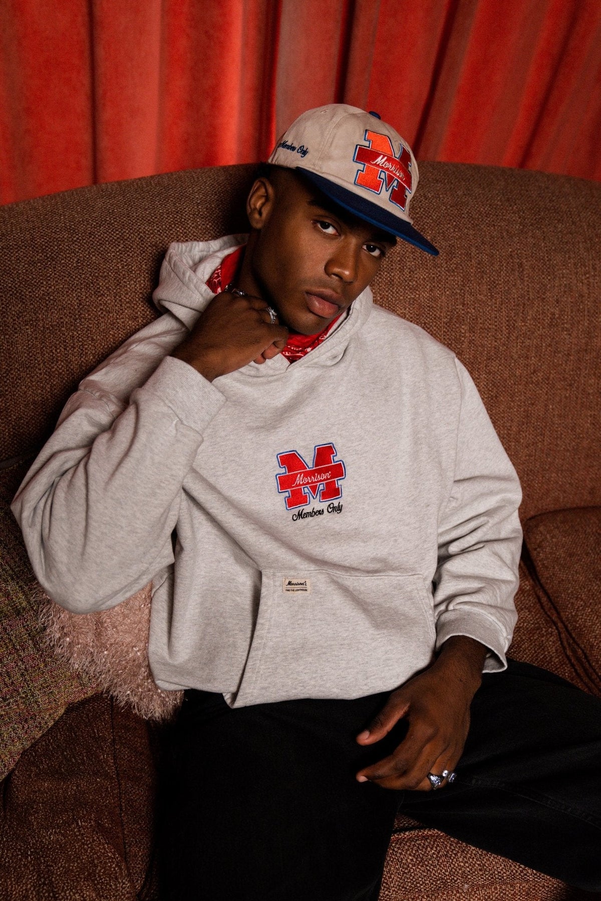 Red M Hoodie