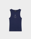 SENSITIVE NAVY TANK TOP