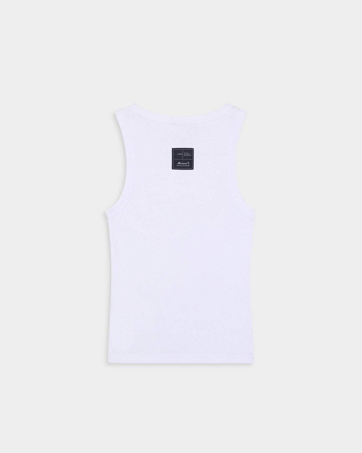 SENSITIVE WHITE TANK TOP