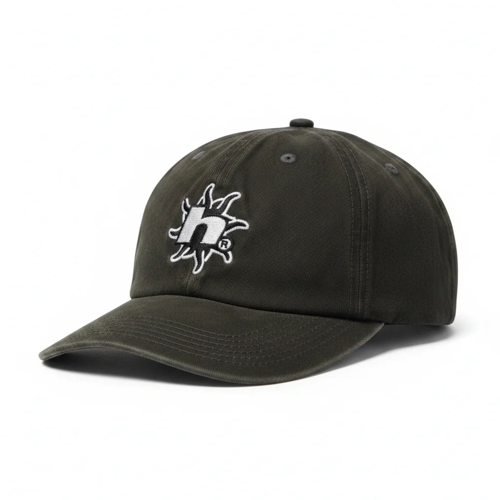 Huf Sol Denim 6 Panel CV Washed Black