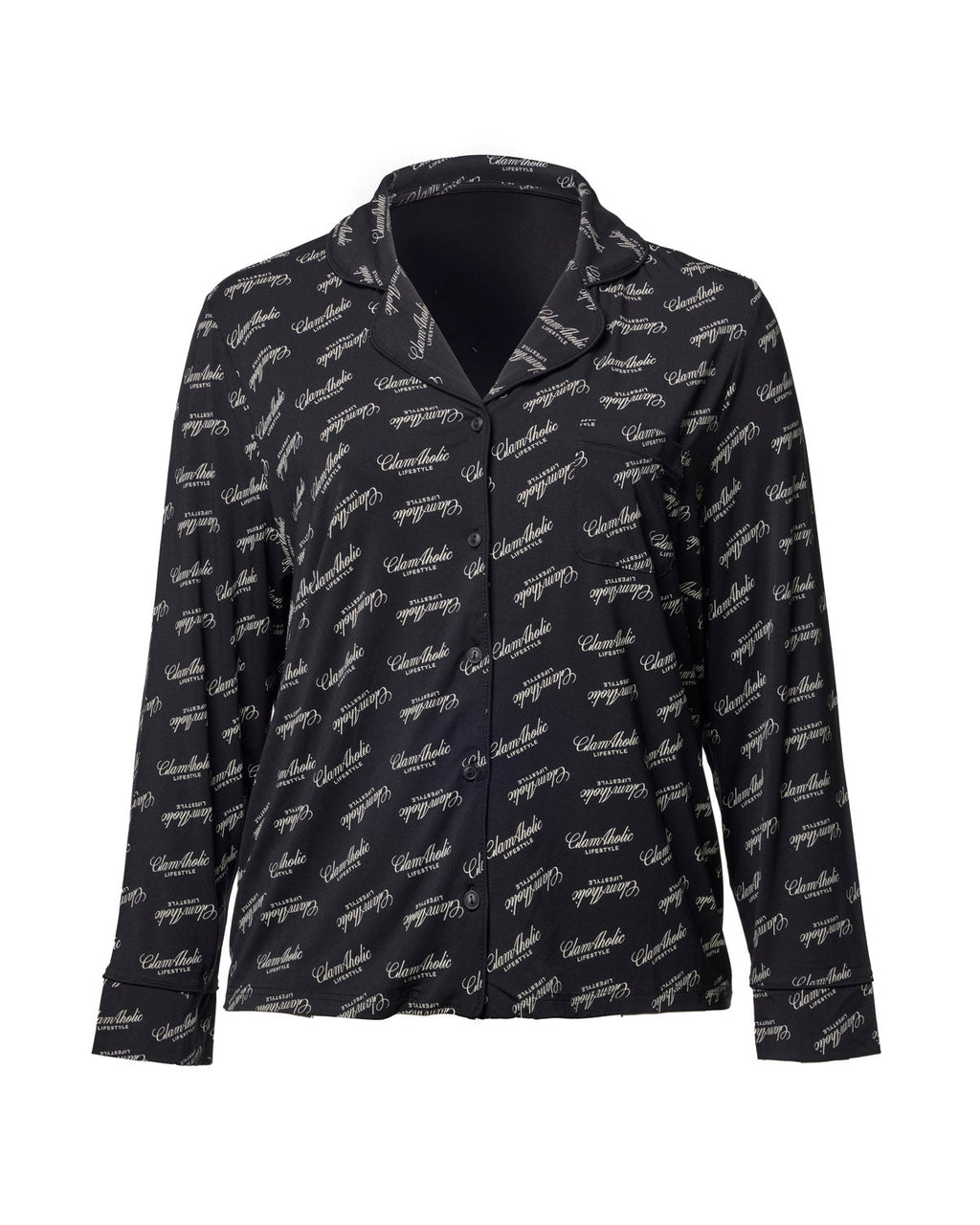 SIGNATURE LUXE PAJAMAS STANDARD - BLACK