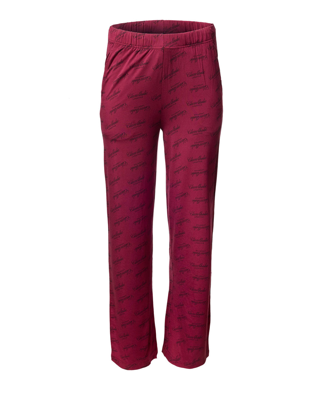 SIGNATURE LUXE PAJAMAS LONG - BURGUNDY