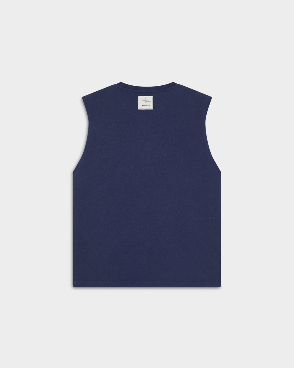SKY NAVY BOXY TANK TOP
