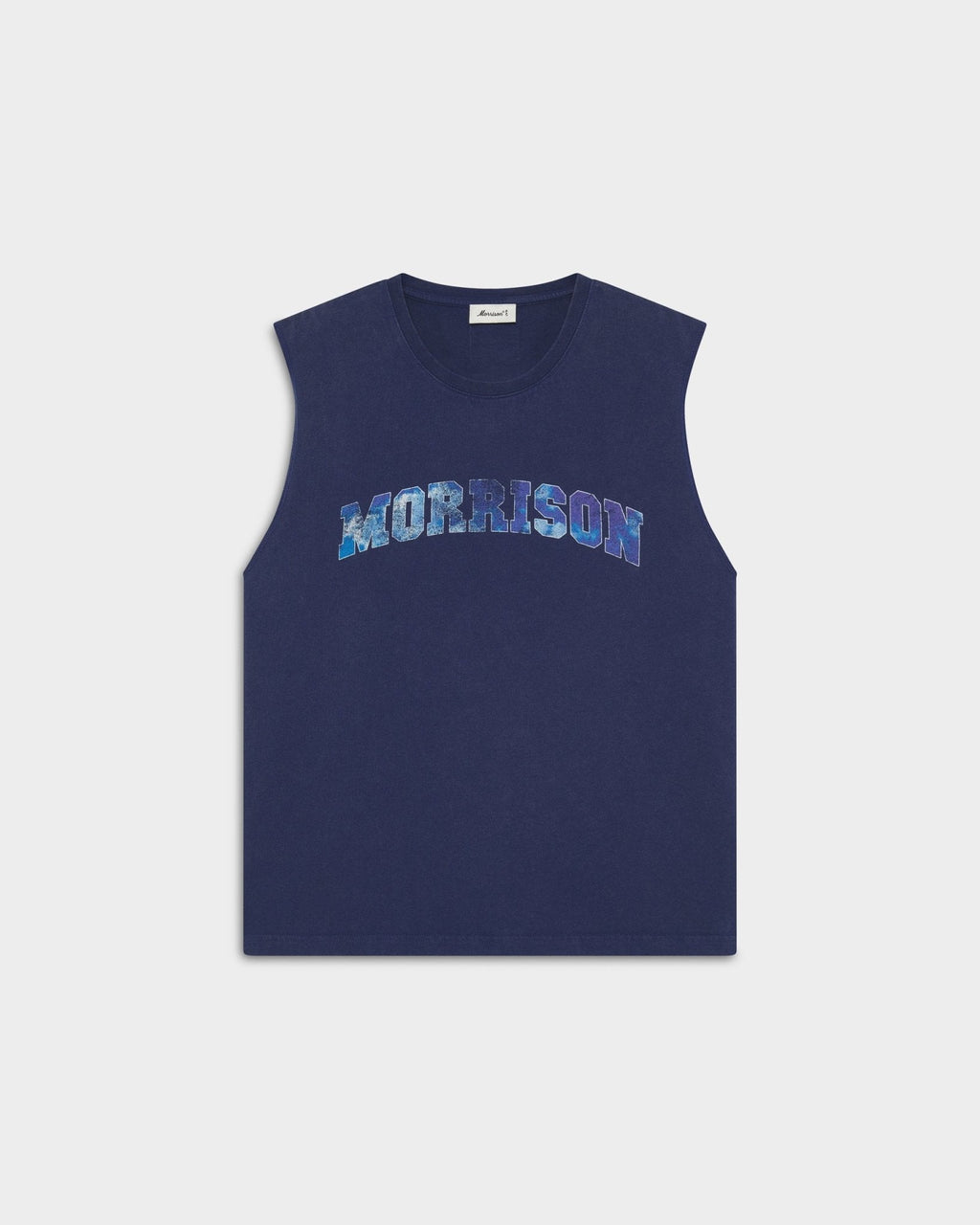 SKY NAVY BOXY TANK TOP