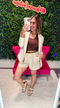Chic & Sleek Leather Shorts