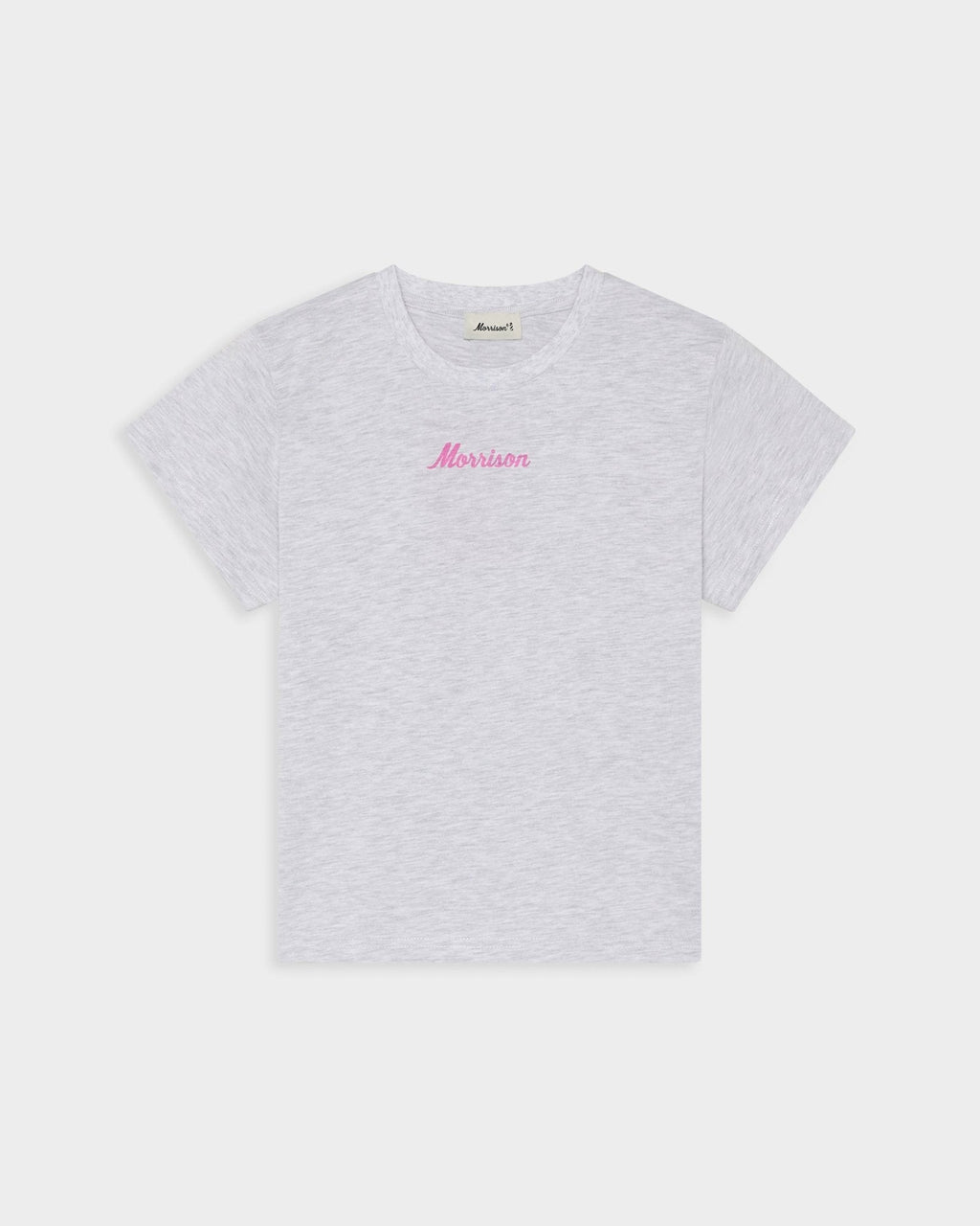 SUN MELANGE SLIM CROP TEE