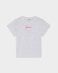 SUN MELANGE SLIM CROP TEE