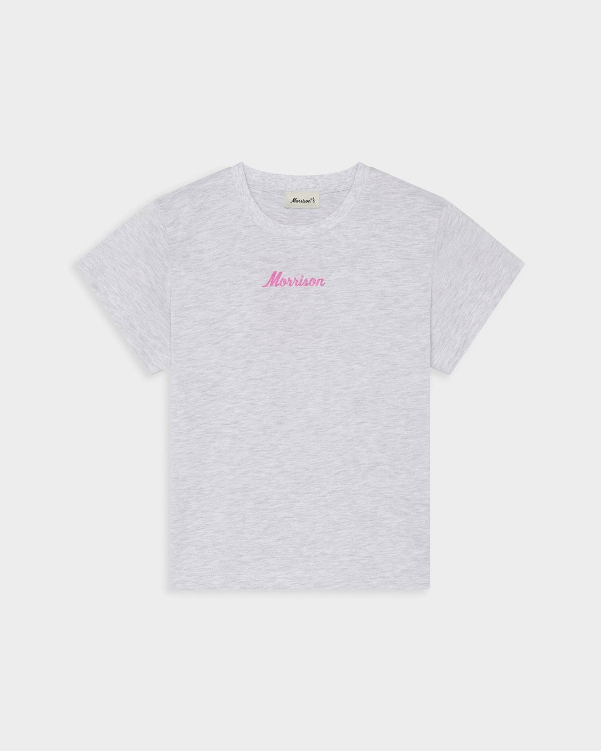 SUN MELANGE SLIM CROP TEE
