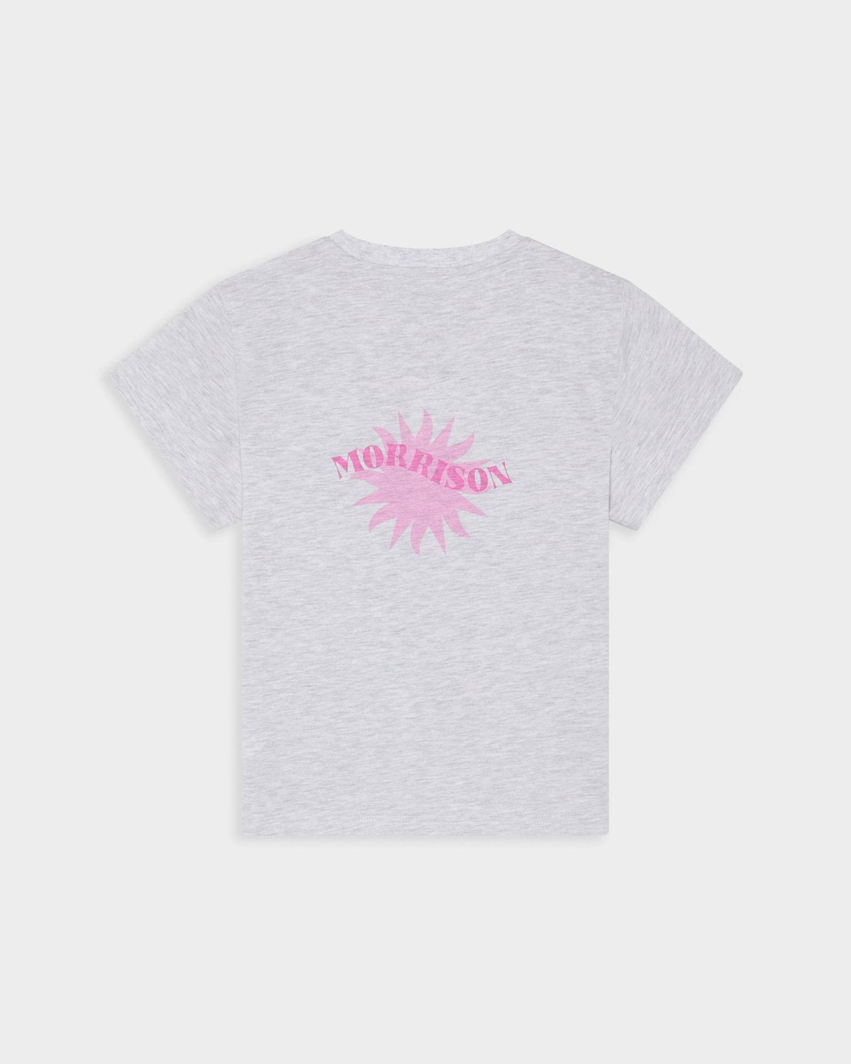 SUN MELANGE SLIM CROP TEE