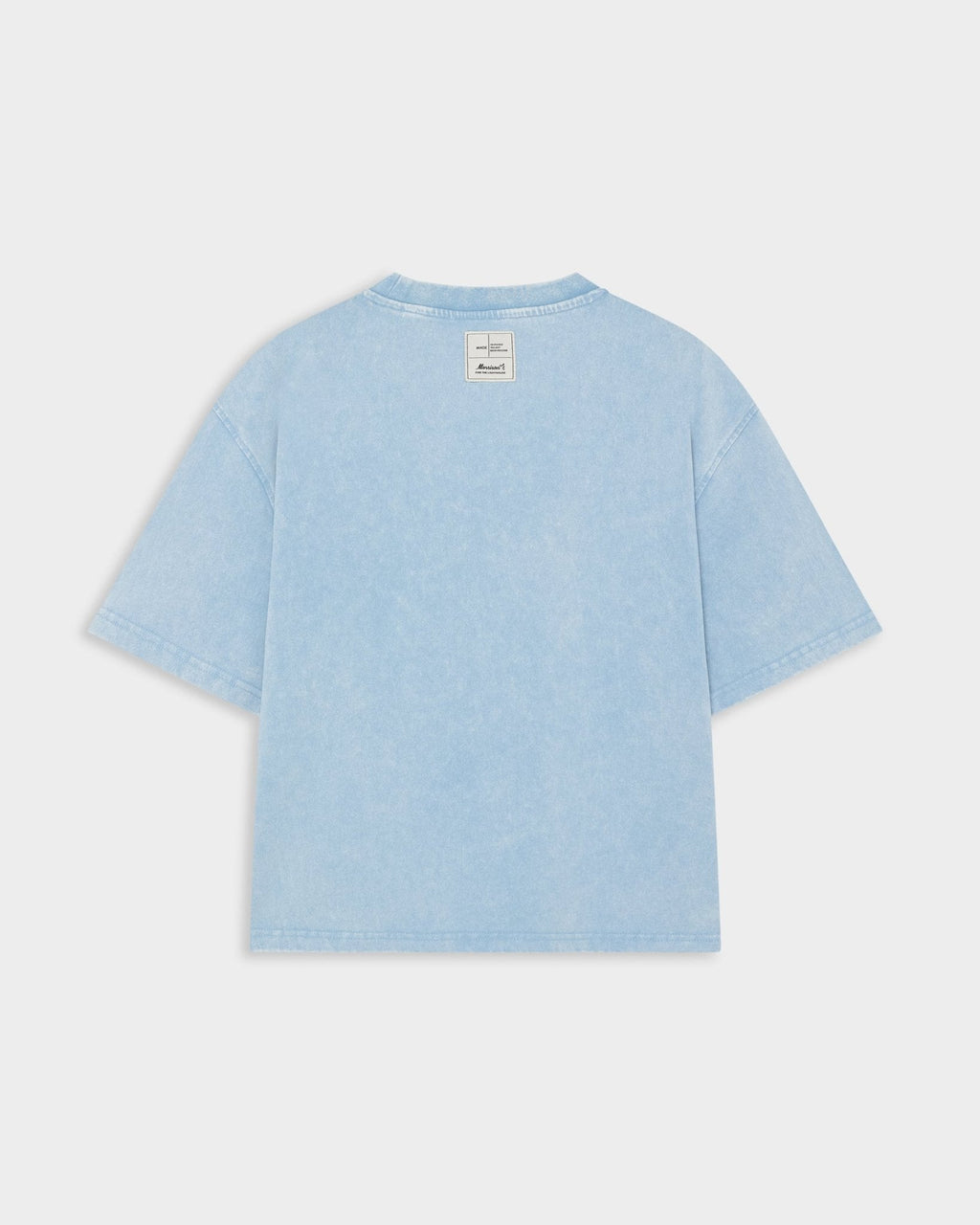 SUNSET BLUE BOXY TEE