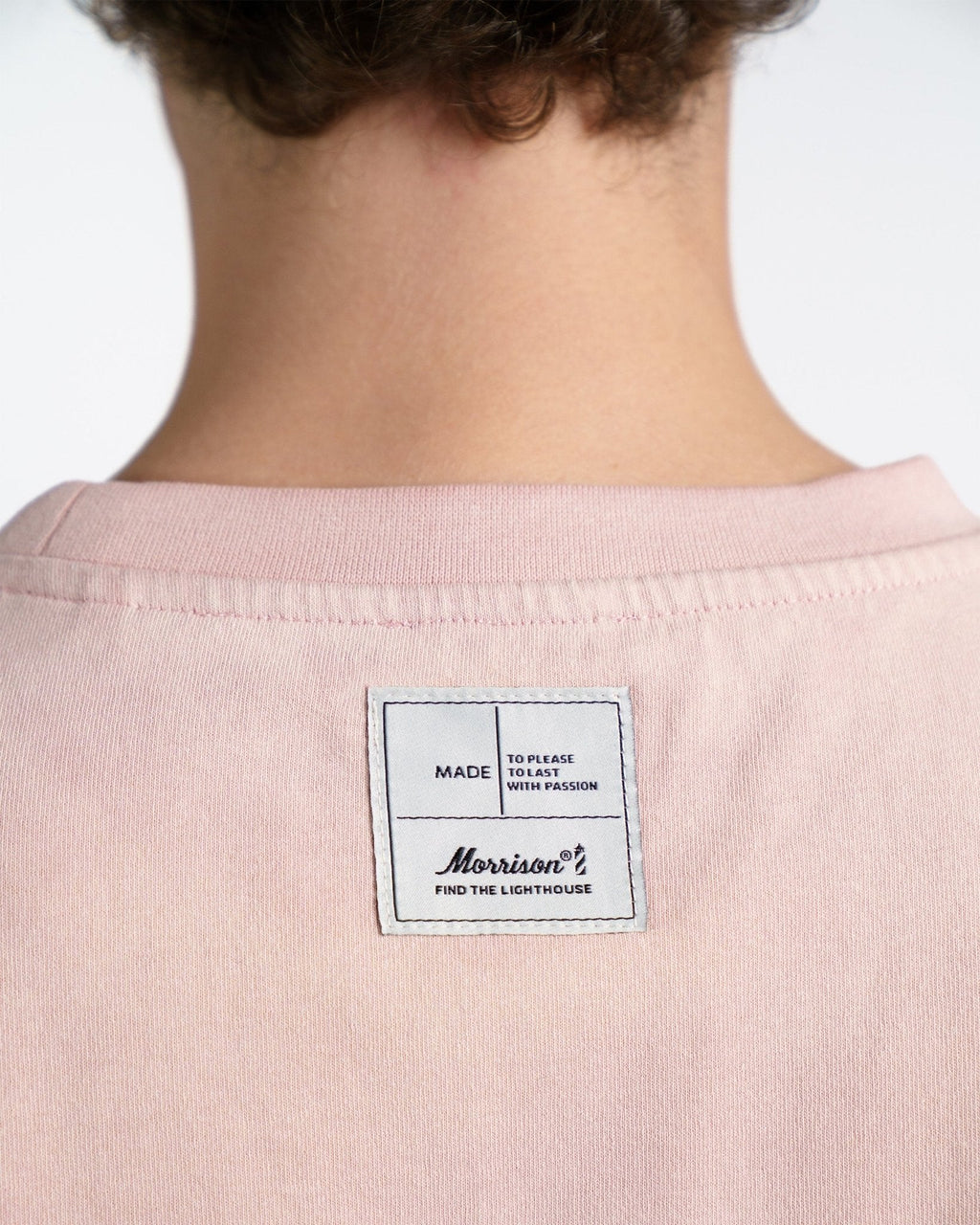 SUNSET PINK BOXY TEE