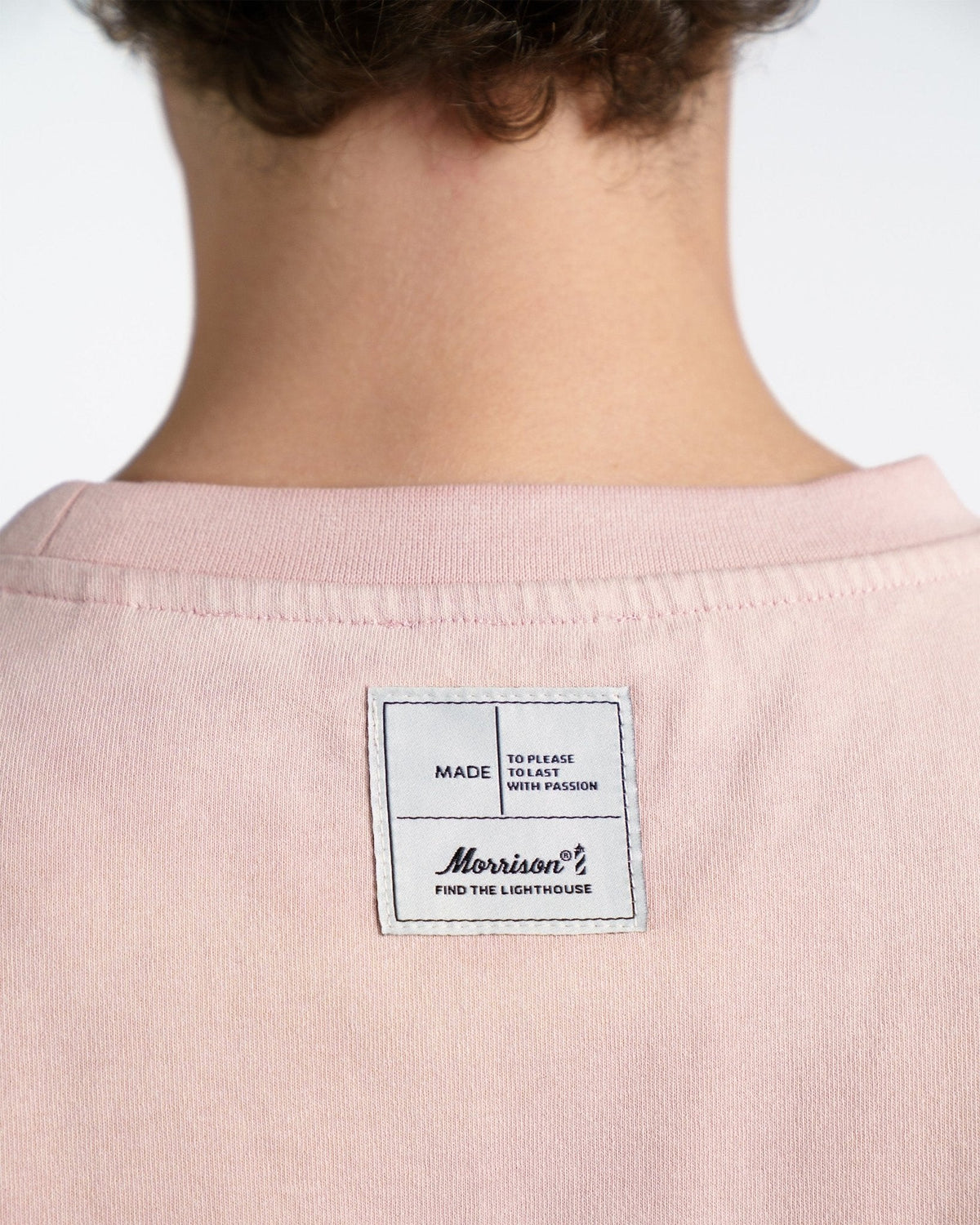 SUNSET PINK BOXY TEE