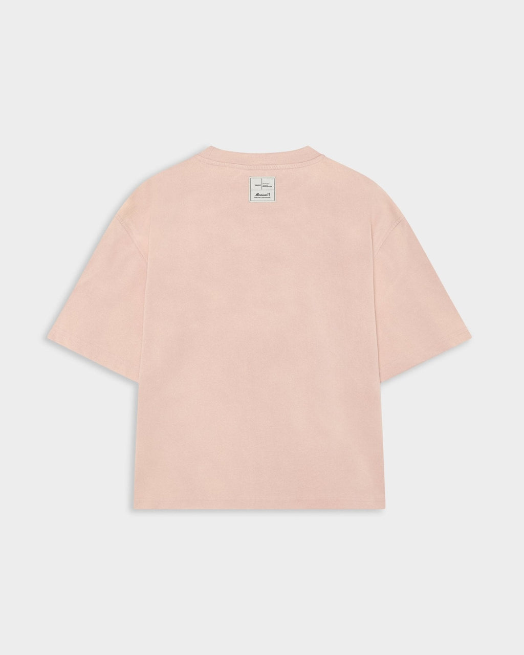 SUNSET PINK BOXY TEE