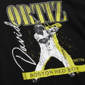 Neon Pop Player SS Tee Vintage Logo Boston Red Sox David Ortiz