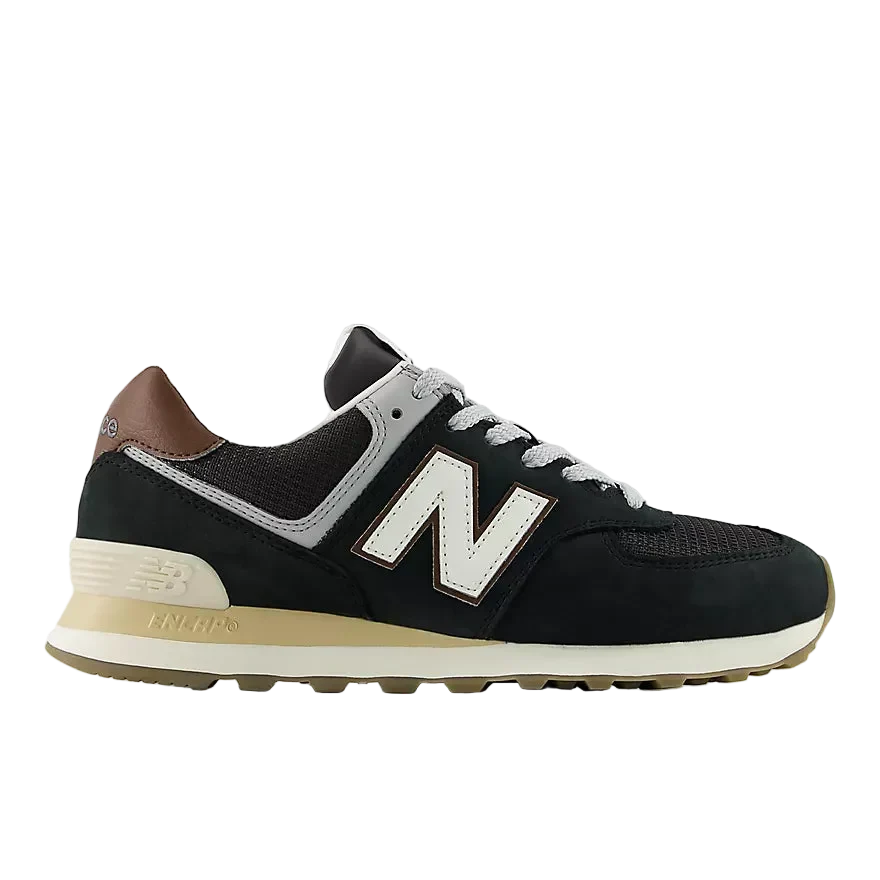 New Balance 574 (Black/Brown)