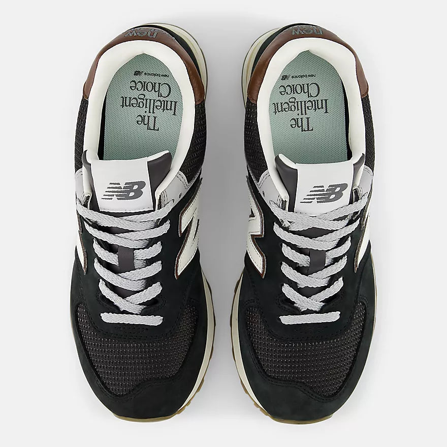 New Balance 574 (Black/Brown)