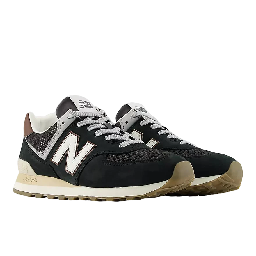 New Balance 574 (Black/Brown)