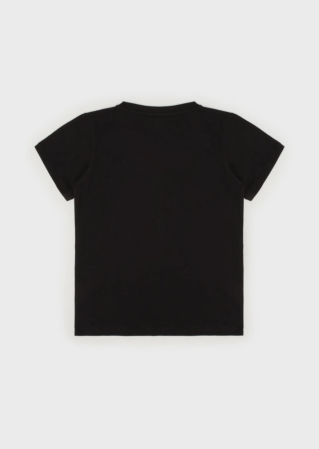 EMPORIO ARMANI Pima Jersey T-Shirt With Logo Kids Apparel