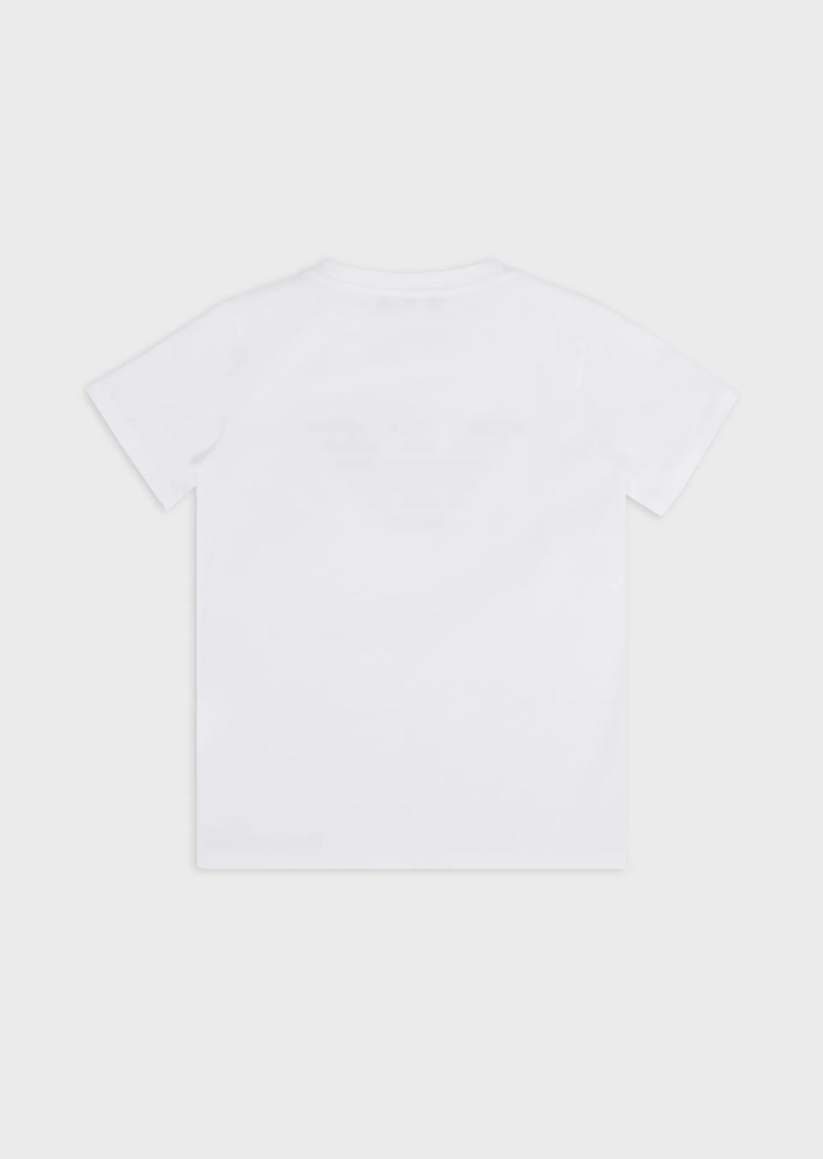 EMPORIO ARMANI Pima Jersey T-Shirt With Logo Kids Apparel