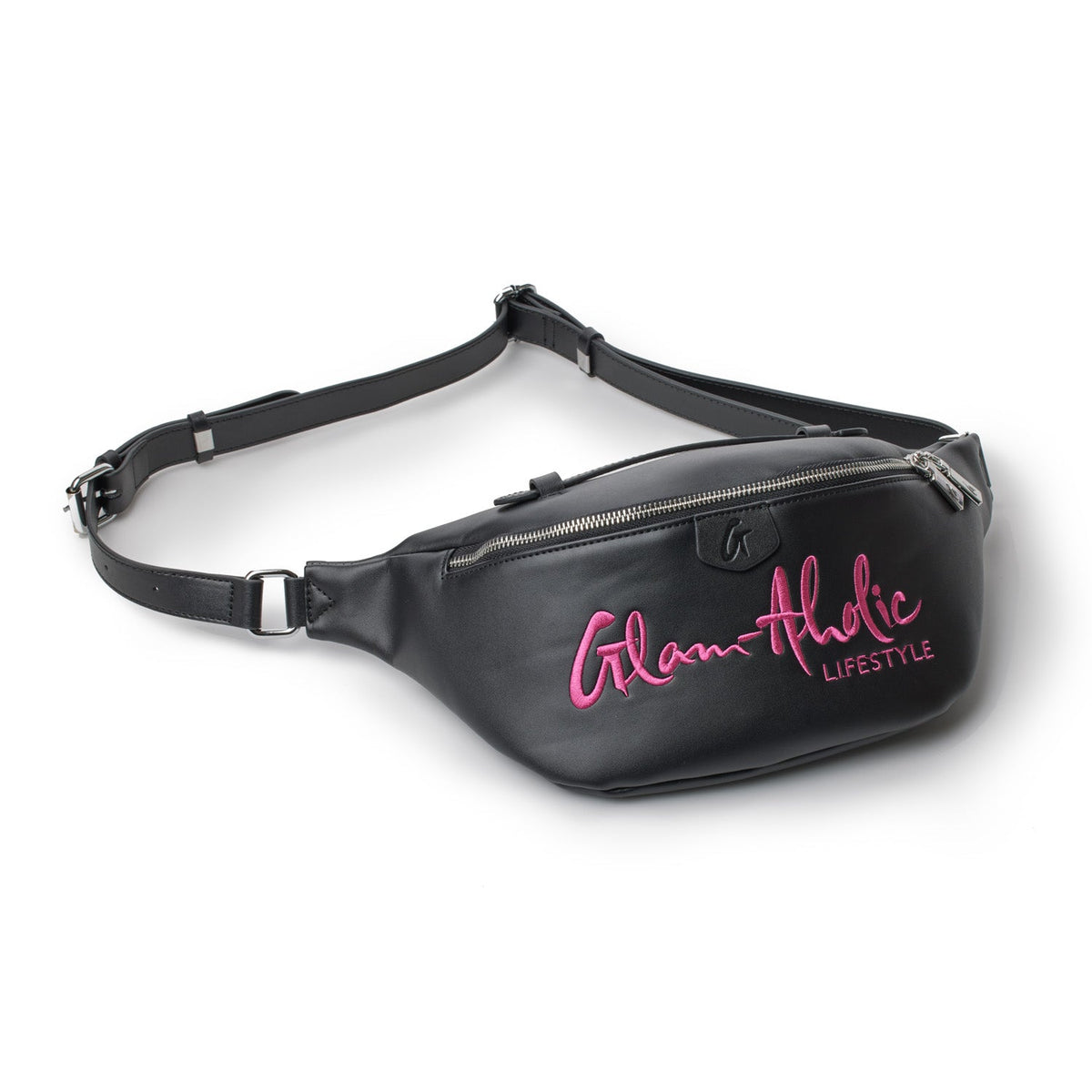 SIGNATURE LOGO FANNY PACK - BLACK PINK