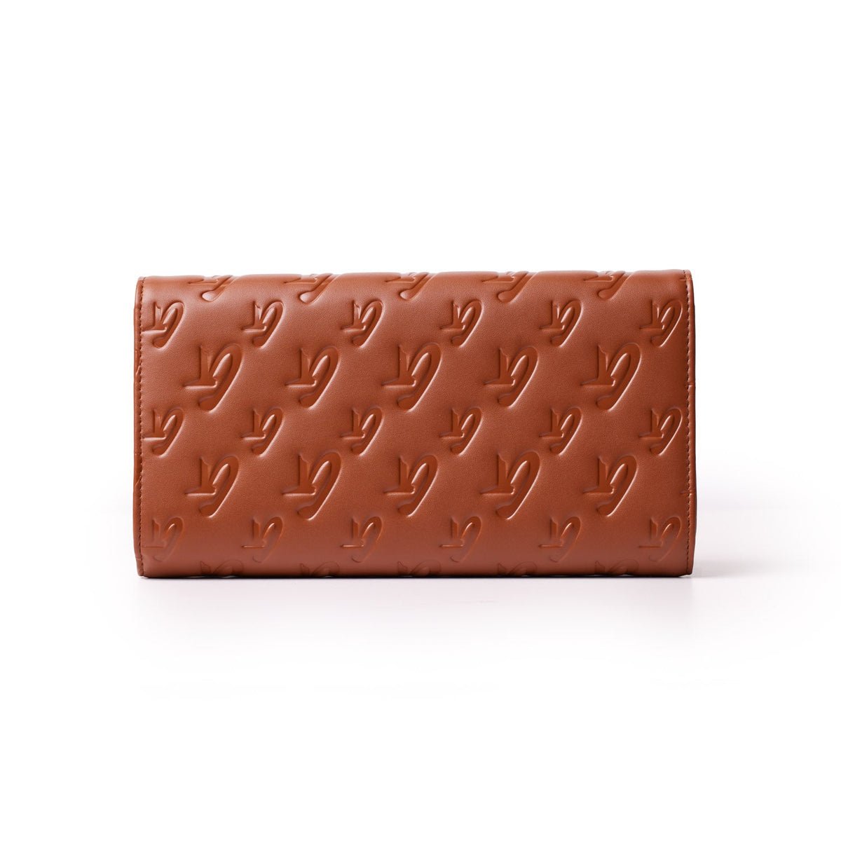 MONOGRAM TRAVEL WALLET - BROWN