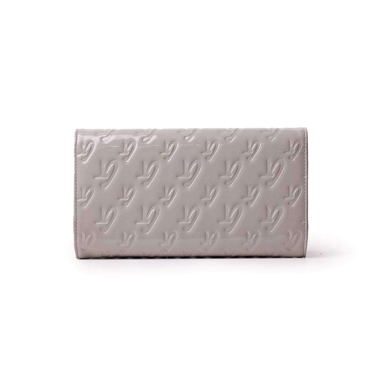 MONOGRAM TRAVEL WALLET - MIRROR GRAY