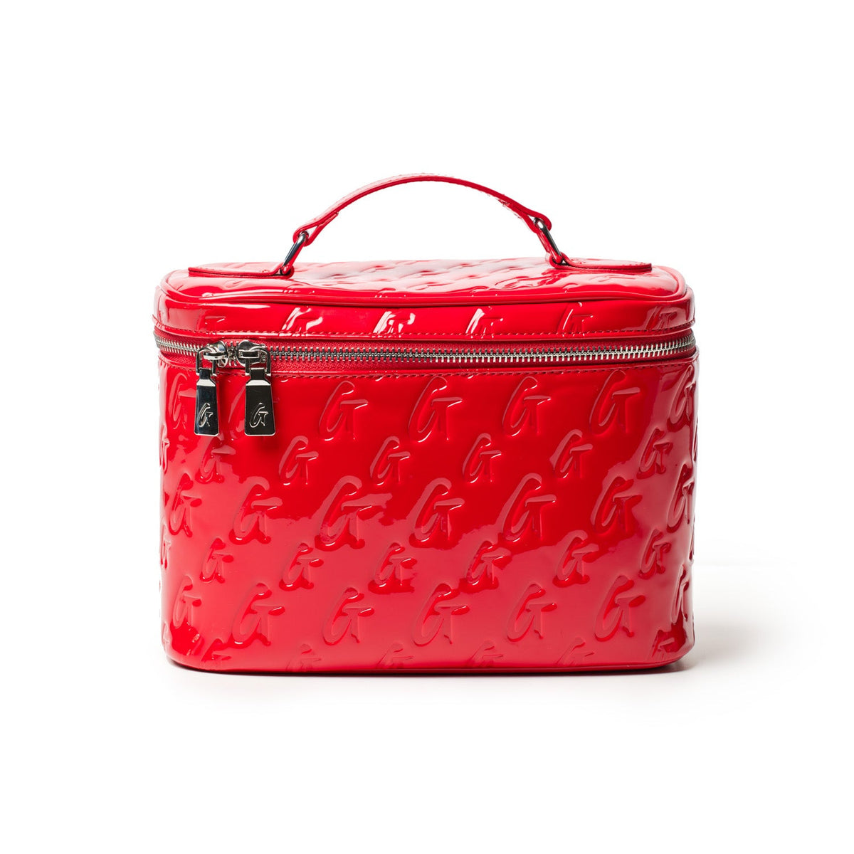 MONOGRAM TOILETRY SET - MIRROR RED