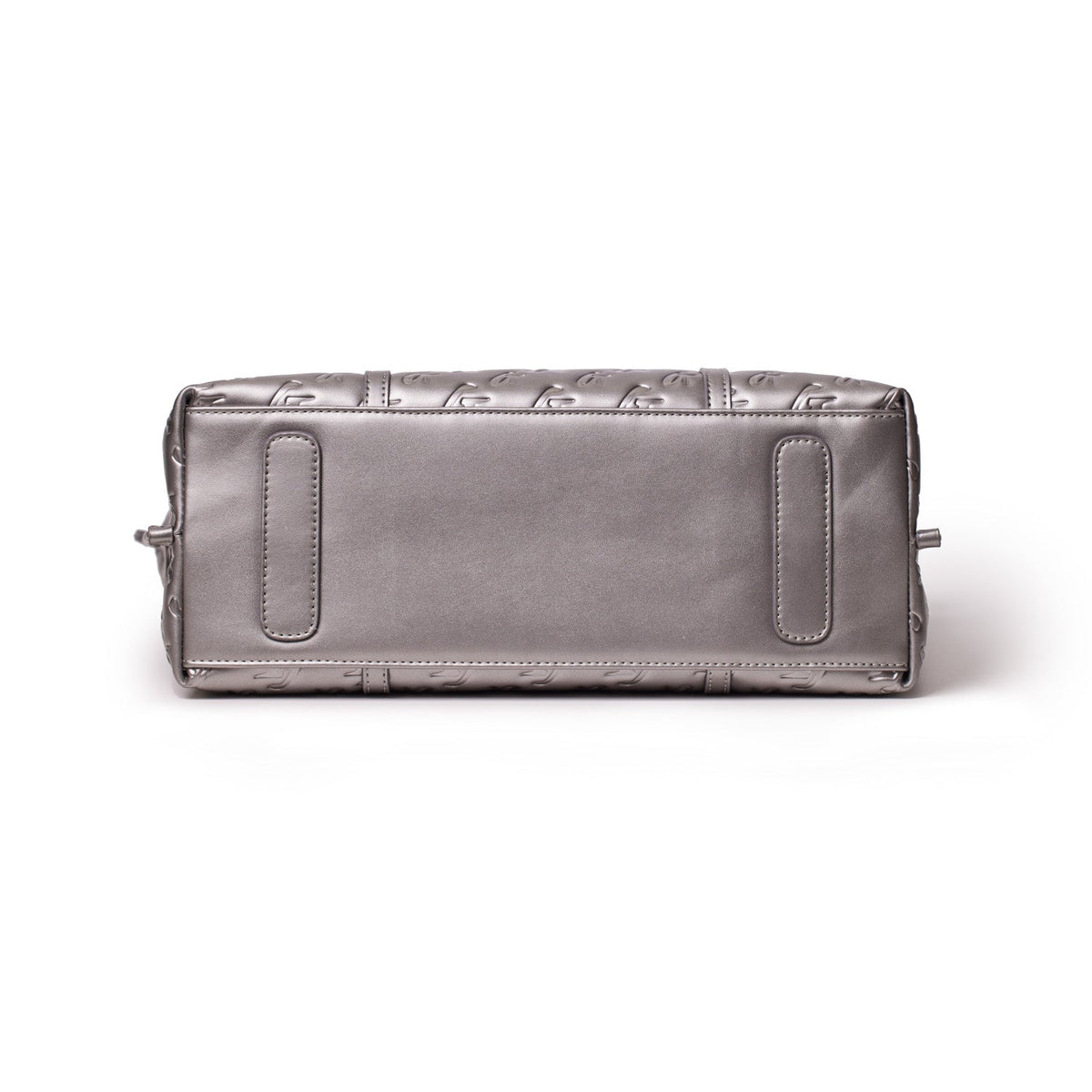 XL MONOGRAM SLEEK TOTE - PLATINUM