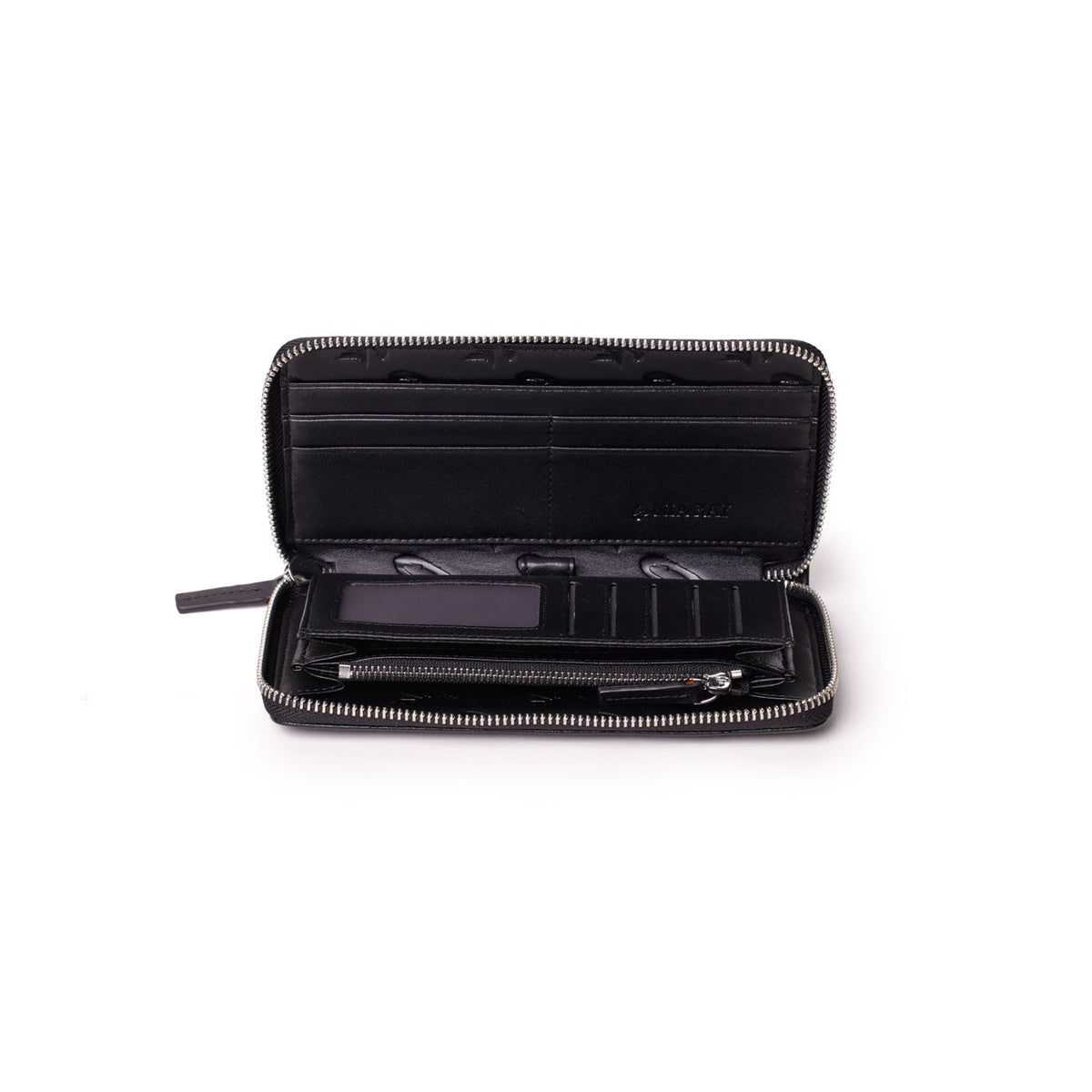 STANDARD MONOGRAM WALLET - BLACK