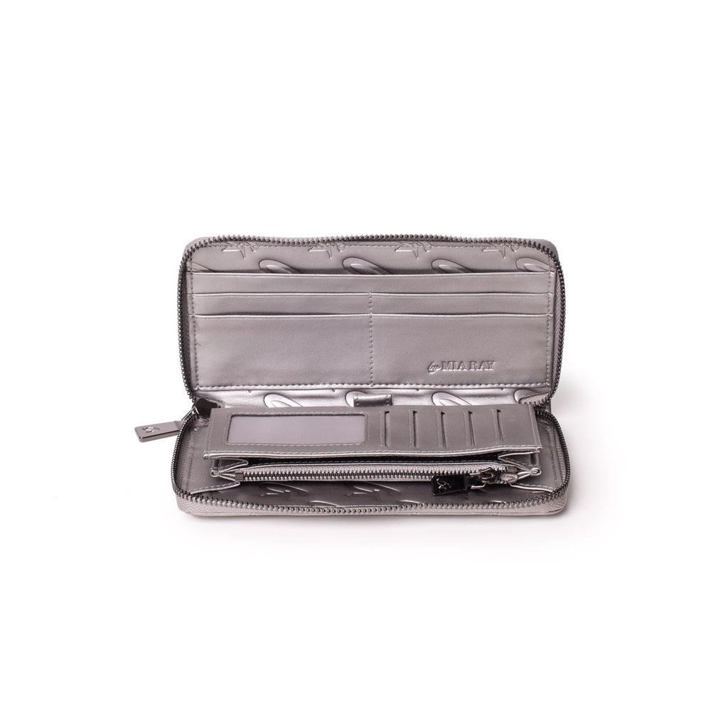 STANDARD MONOGRAM WALLET - PLATINUM