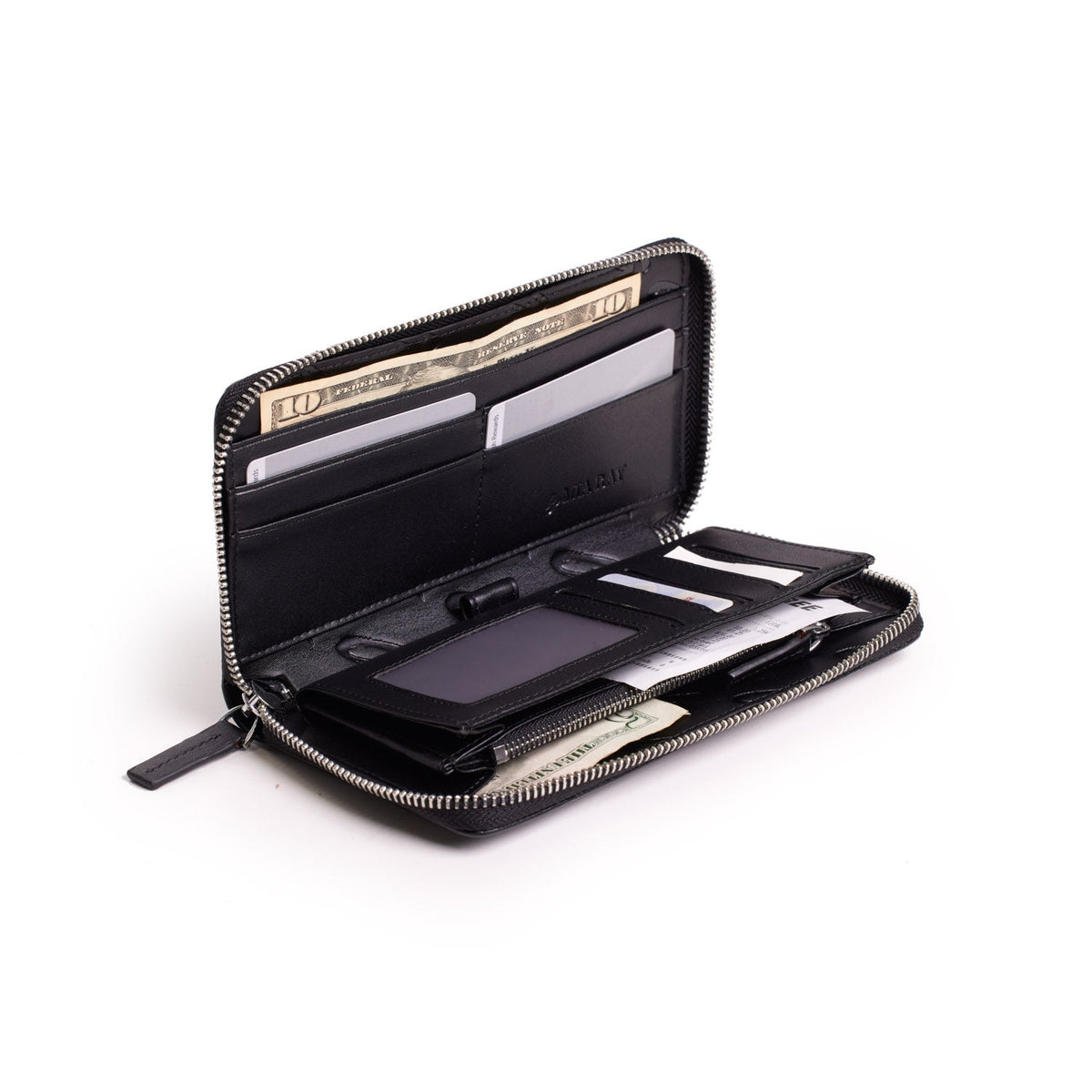 STANDARD SIGNATURE WALLET - BLACK