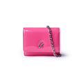 STANDARD SILVER COMPACT WOC - MIRROR HOT PINK