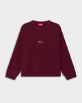 WORLD BURGUNDY KNIT