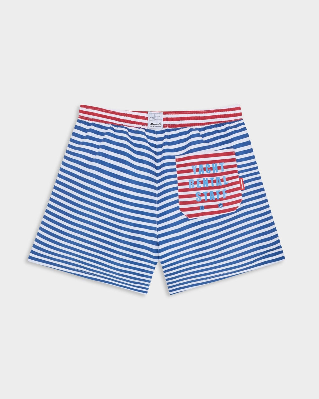 YACHT BLUE BOXER SWIMSUIT