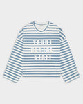 YACHT BLUE STRIPES LSTEE