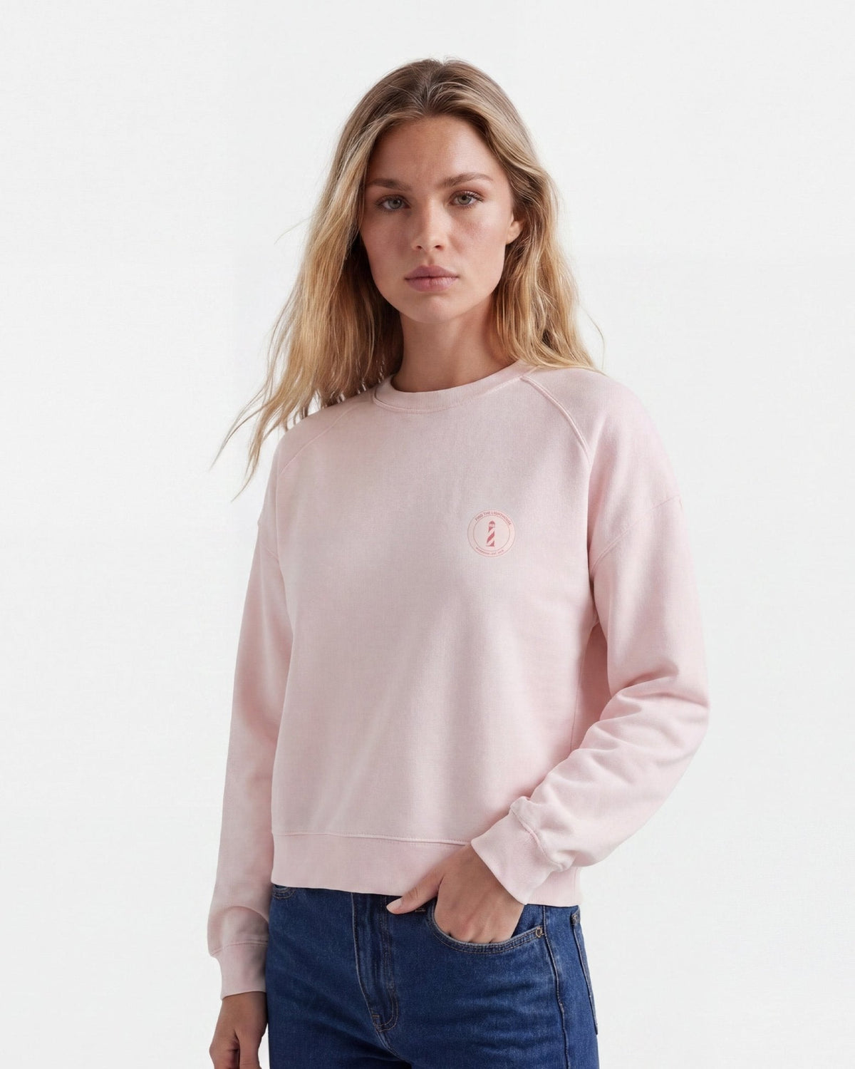 YACHT PINK LOOSE SWEAT
