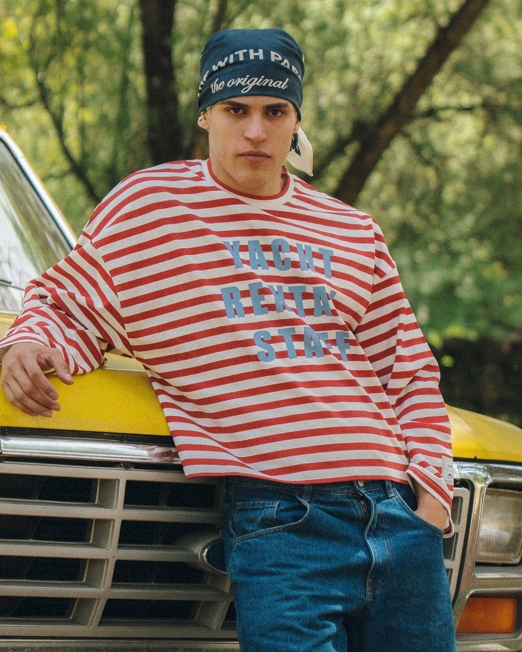 YACHT PINK STRIPES LSTEE