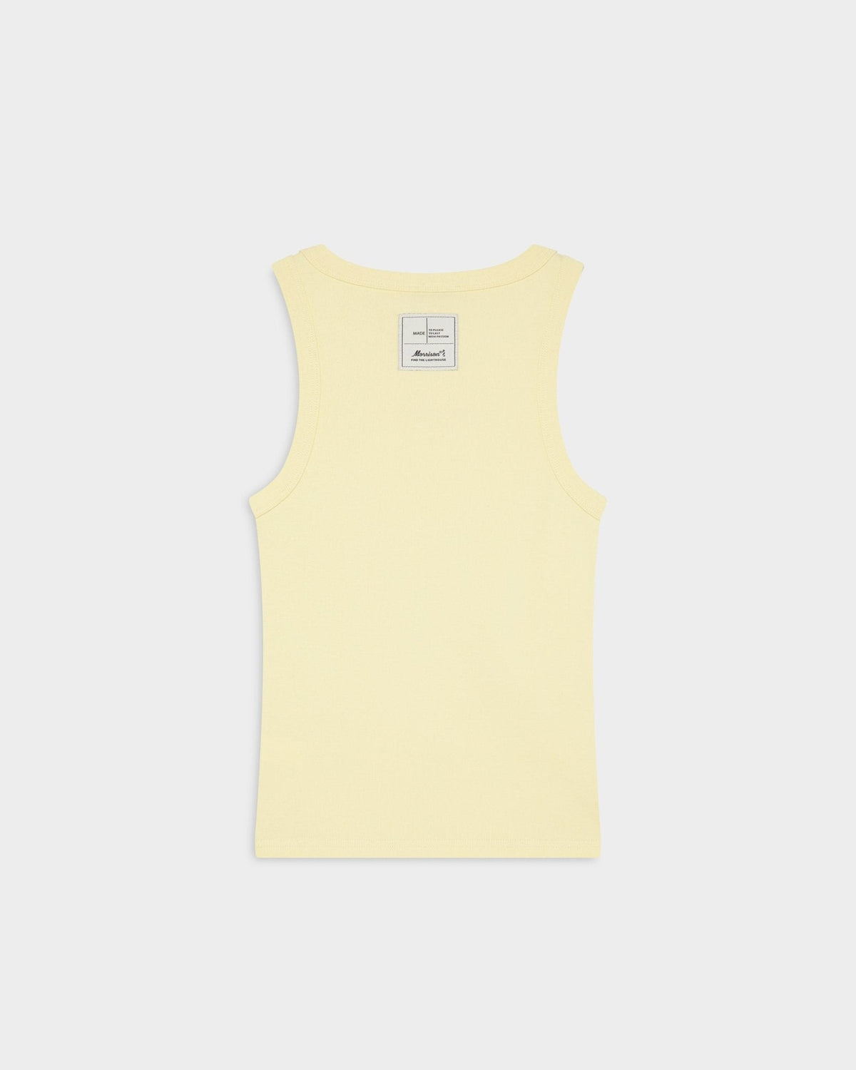 YELLOW SLIM TANK TOP